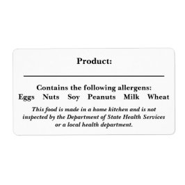 食品安全ラベルコテージ法農家市場 ラベル