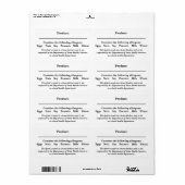 食品安全ラベルコテージ法農家市場 ラベル (フルシート)