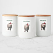 食品容器のラベル2x3クマの子 フードラベル (ボトル)