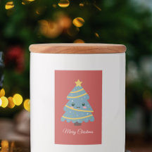 食品容器用レッドクリスマスラベル