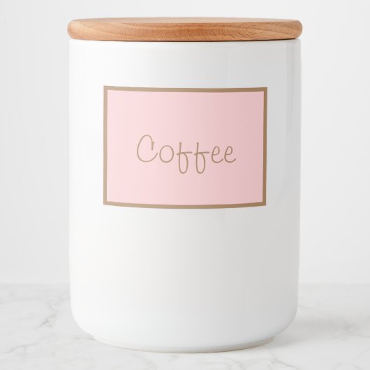 食品容器 缶 コーヒーラベル フードラベル (正面)