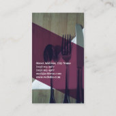 食品工業 名刺 (裏面)