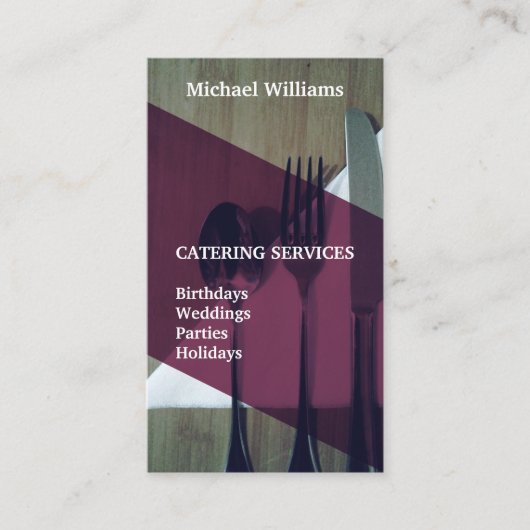 食品工業 名刺 (正面)