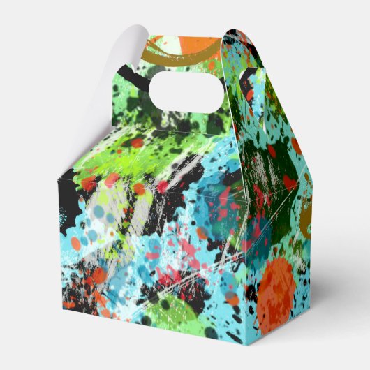 食品戦い抽象芸術 フェイバーボックス (裏面サイド)