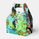 食品戦い抽象芸術 フェイバーボックス (正面サイド)