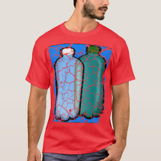 食品料理グルメ水動揺して Tシャツ