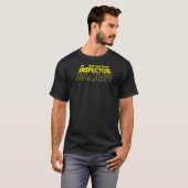 食品検査宇宙裏面 Tシャツ (正面フル)