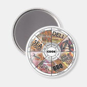 食品決定者 マグネット (正面/裏面)