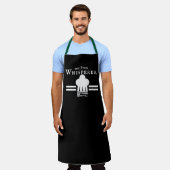 食品泡立ておもしろいグルメ エプロン (着用した状態)