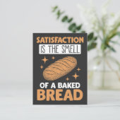 食品満足グルメ小麦粉焼いたパンベーキング ポストカード (スタンド正面)