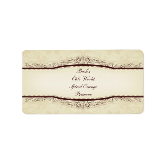 食品瓶ラベル ラベル (正面)