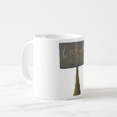 食品看板マグカップ販売用クッキー コーヒーマグカップ (正面左)