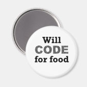 食品磁石用の遺言コード マグネット (正面/裏面)