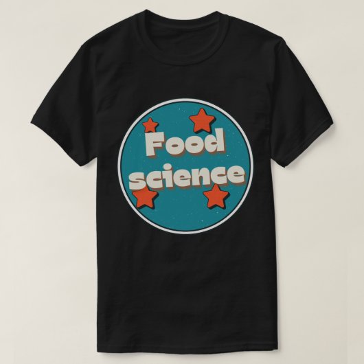 食品科学 Tシャツ (デザイン正面)
