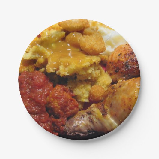 食品紙プレート ペーパープレート (正面)