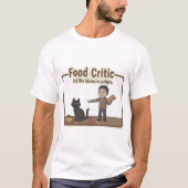 食品評論家Tシャツ Tシャツ (正面)