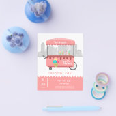 食品通りアイスクリーム チラシ (シングル)