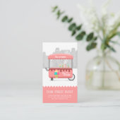 食品通りアイスクリーム 名刺 (スタンド正面)