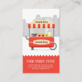 食品通りフランスのフライ 名刺 (正面)