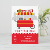 食品通り 招待状 (スタンド正面)