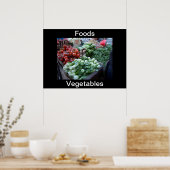 食品適応型リビングツール視覚識別子 ポスター (キッチン)