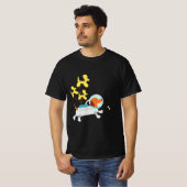 食品配達人郵便配達人郵便配達人郵便配達人 Tシャツ (正面フル)