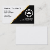 食品配達名刺 名刺 (正面/裏面)
