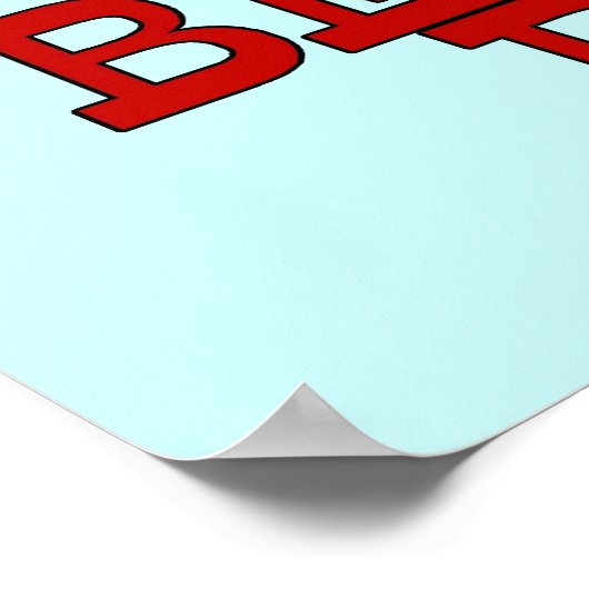 食品飲料の写真の看板なし ポスター (角)