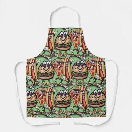 食品 エプロン (正面)