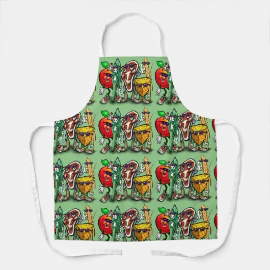 食品 エプロン (正面)