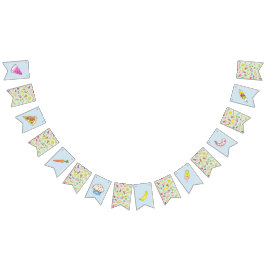 食品 バンティングフラッグ