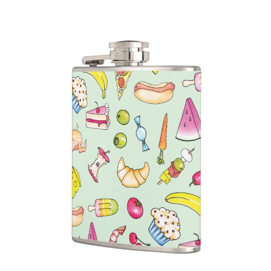 食品 フラスク (左)