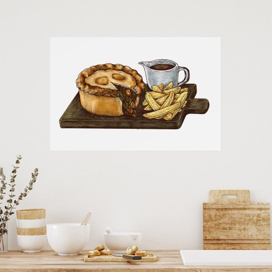 食品 ポスター (キッチン)