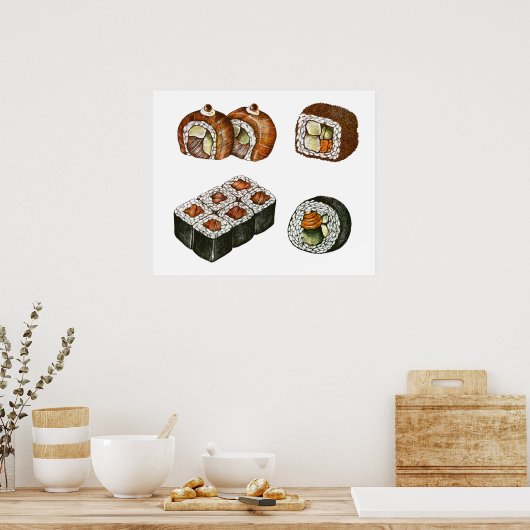 食品 ポスター (キッチン)