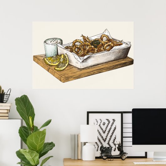 食品 ポスター (ホームオフィス)