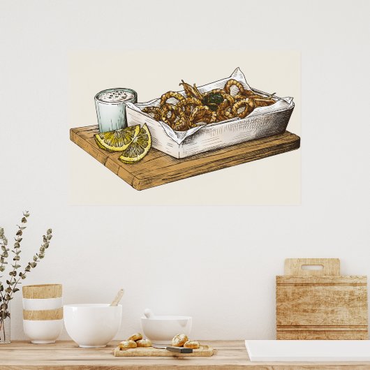 食品 ポスター (キッチン)