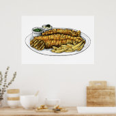 食品 ポスター (キッチン)