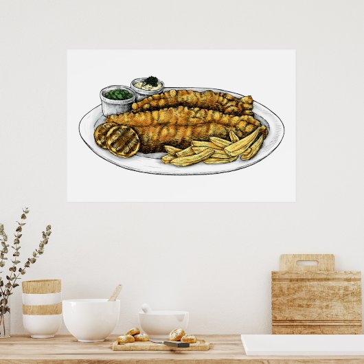 食品 ポスター (キッチン)