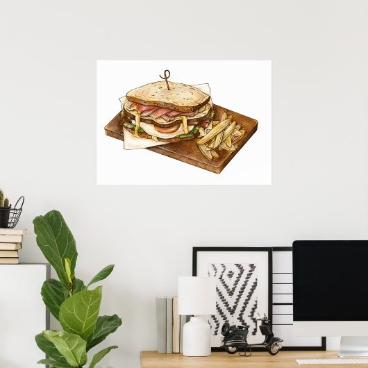 食品 ポスター (ホームオフィス)