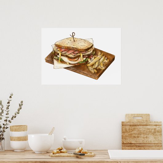 食品 ポスター (キッチン)