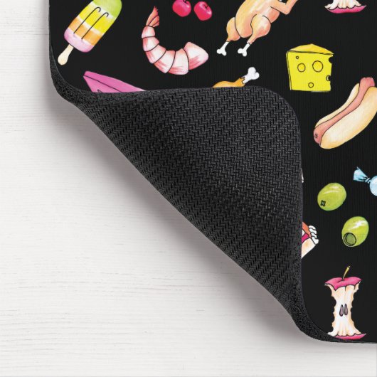 食品 マウスパッド (コーナー)