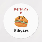 食品 ラベル (デザイン1)