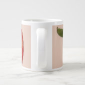 食品 - 果物 - イチゴのスライス ジャンボコーヒーマグカップ (裏面)
