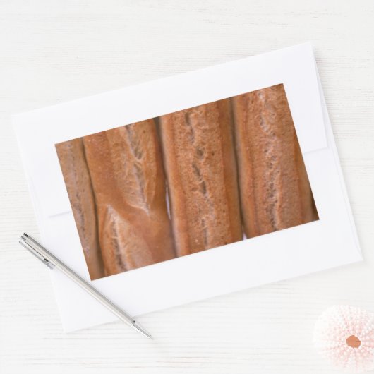 食品 長方形シール (封筒)