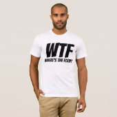 食品WTF Tシャツのパパ Tシャツ (正面フル)
