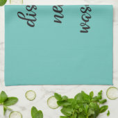 食器は洗わなければならぬ キッチンタオル (折り畳み)