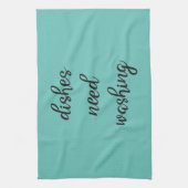 食器は洗わなければならぬ キッチンタオル (縦)