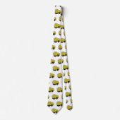 食器セット漫画イラストレーション ネクタイ (正面)