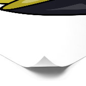 食器セット漫画イラストレーション ポスター (コーナー)