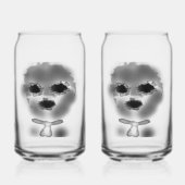 食器セット ガラス缶 (正面)